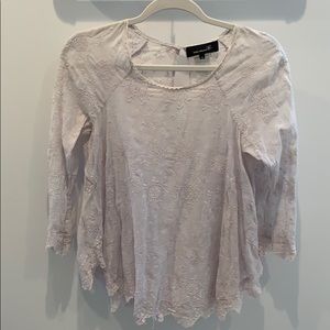 Isabel Marant Eyelet Embroidery Top